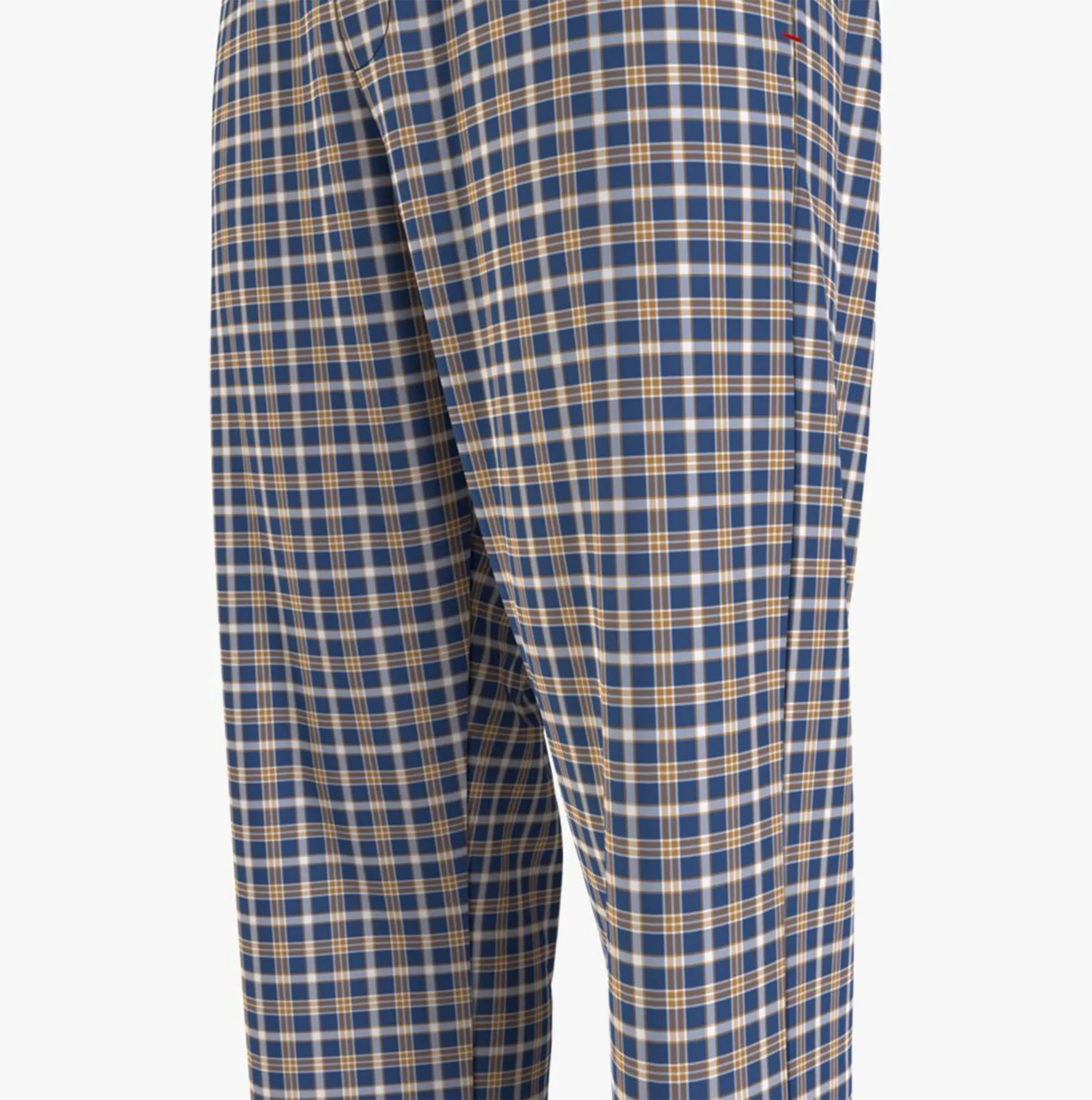 Tommy Hilfiger TH ORIGINAL WOVEN PRINT Mens Lounge Trousers Julot Check Deep Indigo