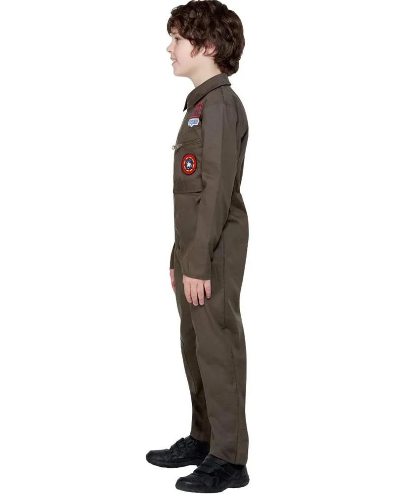 Top Gun Jumpsuit Boys Costume