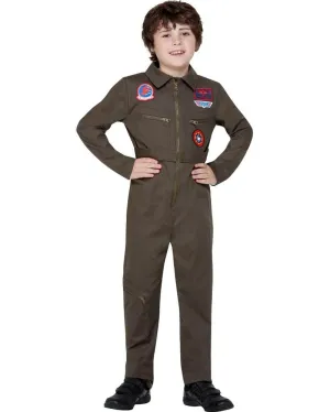 Top Gun Jumpsuit Boys Costume