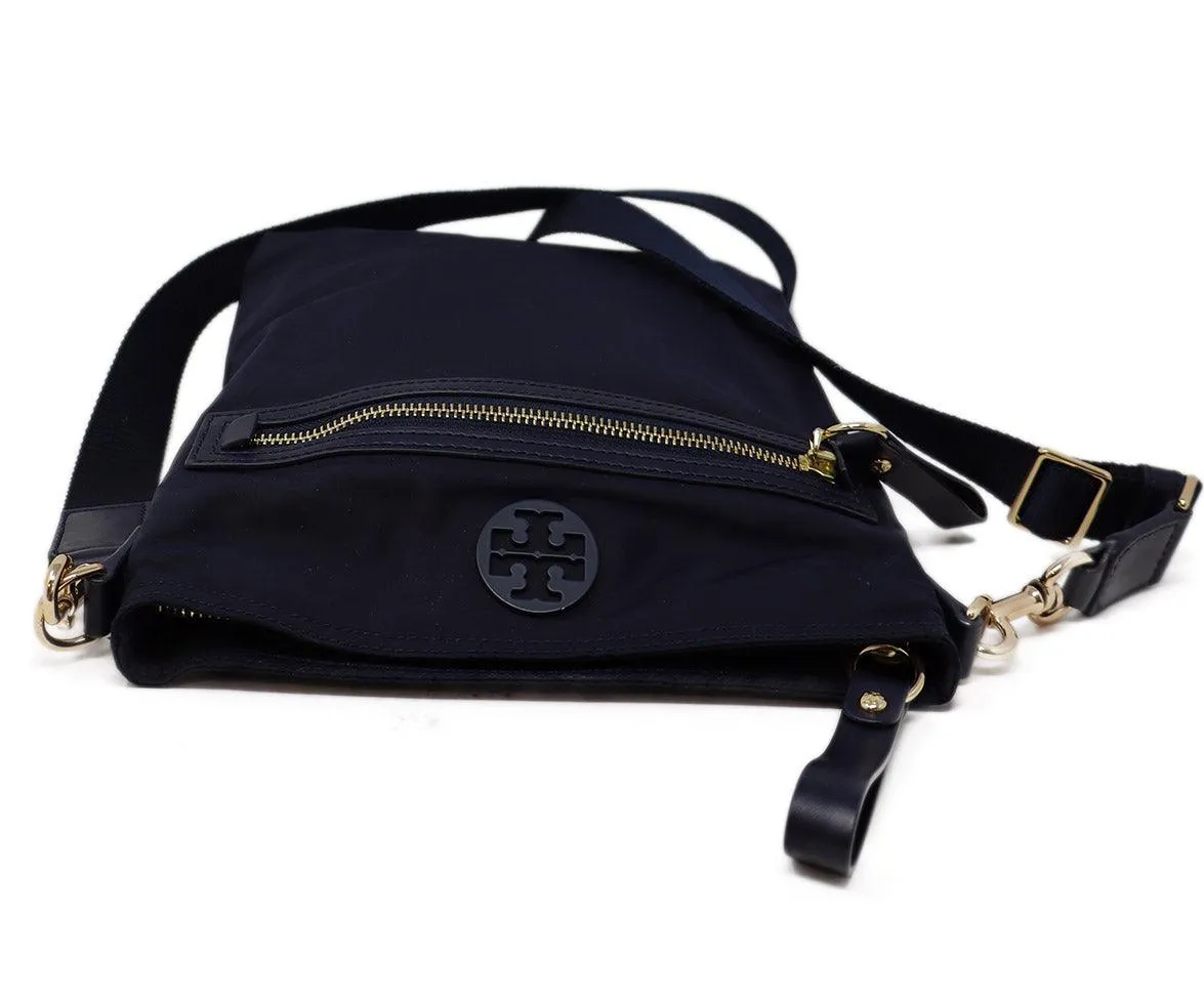 Tory Burch Navy Nylon Crossbody