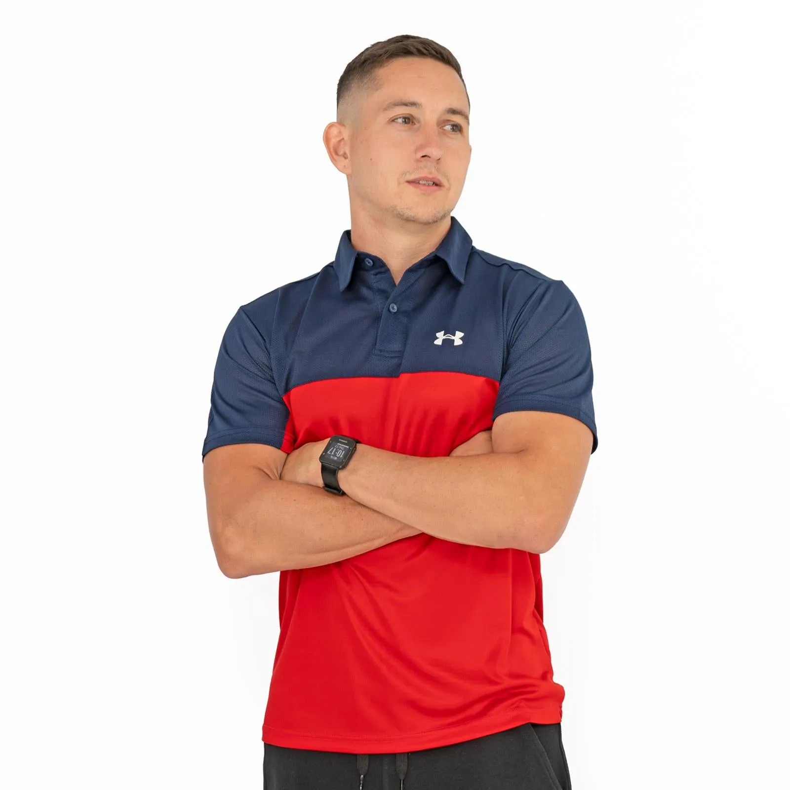 Under Armour HeatGear Colour Block Golf Polo Shirt