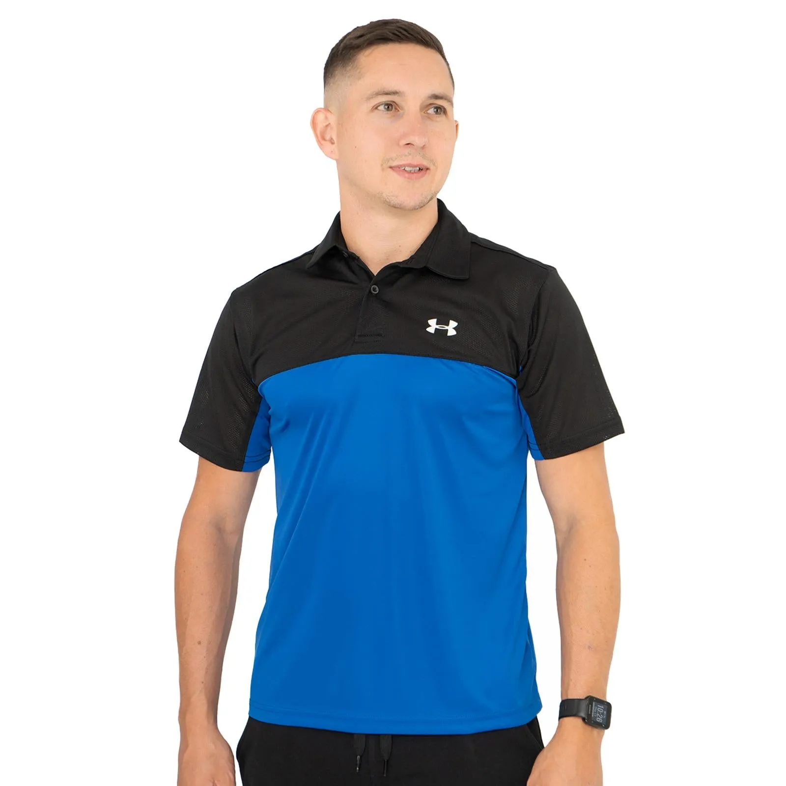 Under Armour HeatGear Colour Block Golf Polo Shirt