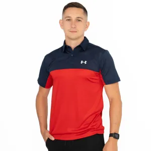 Under Armour HeatGear Colour Block Golf Polo Shirt