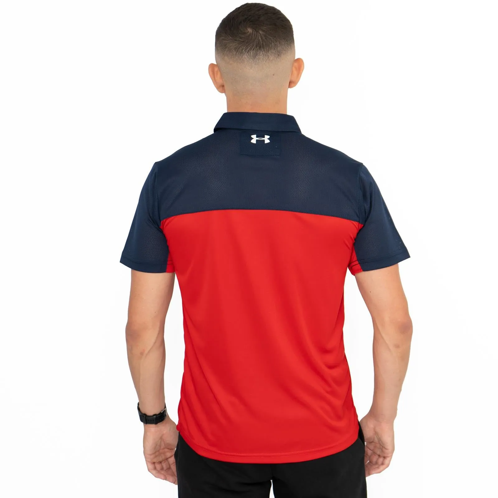 Under Armour HeatGear Colour Block Golf Polo Shirt