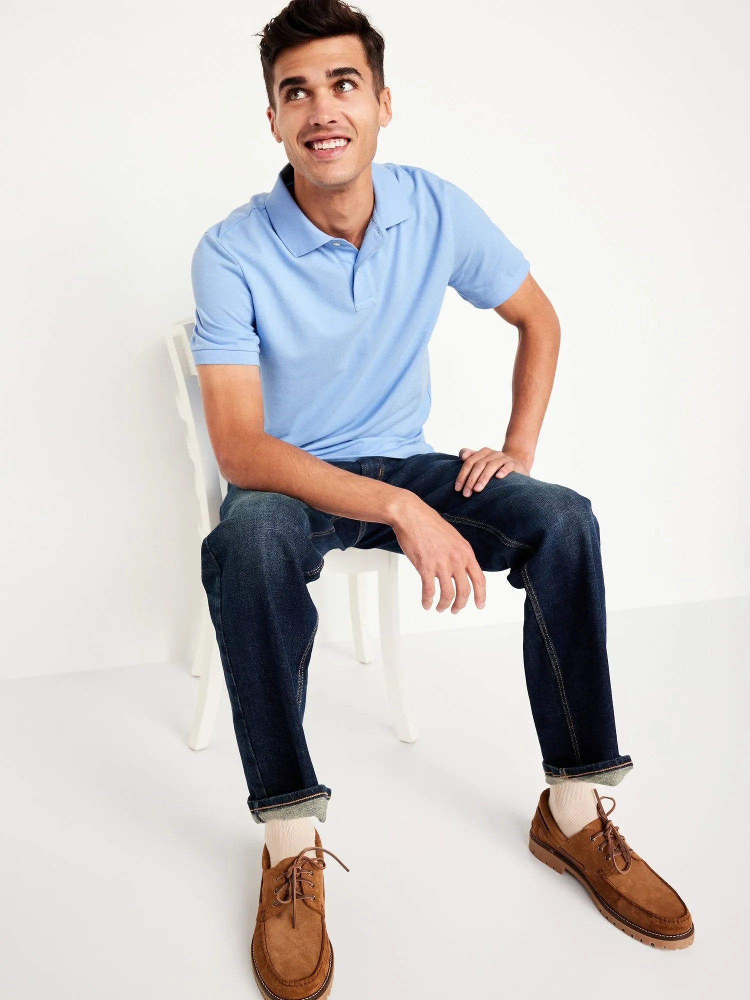Uniform Pique Polo for Men