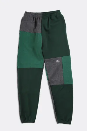 Unisex Patchwork Champion Sweatpants - Women-S, Men-XS Frankie