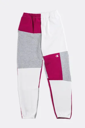 Unisex Patchwork Champion Sweatpants - Women-S, Men-XS Frankie