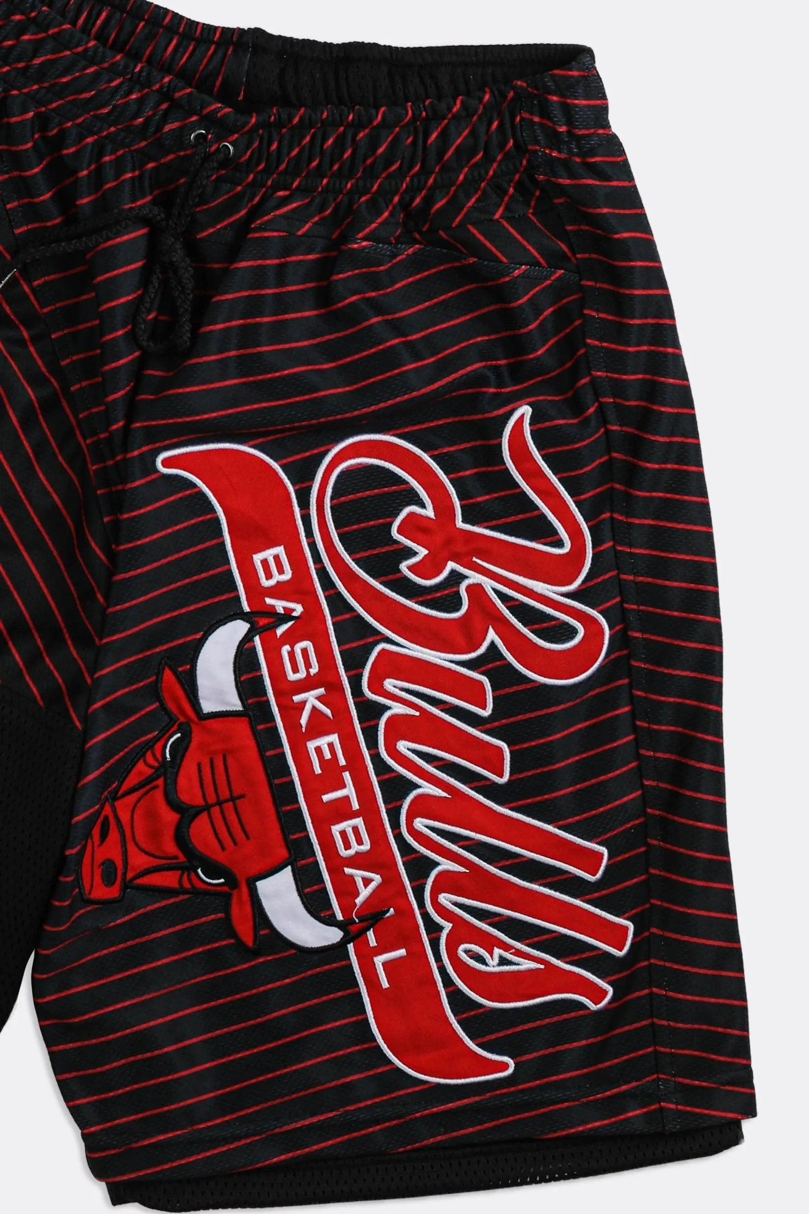 Unisex Rework Bulls NBA Jersey Shorts - Women-S, Men-XS Frankie