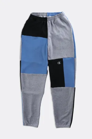 Unisex Rework Champion Patchwork Sweatpants - Women-S, Men-XS Frankie