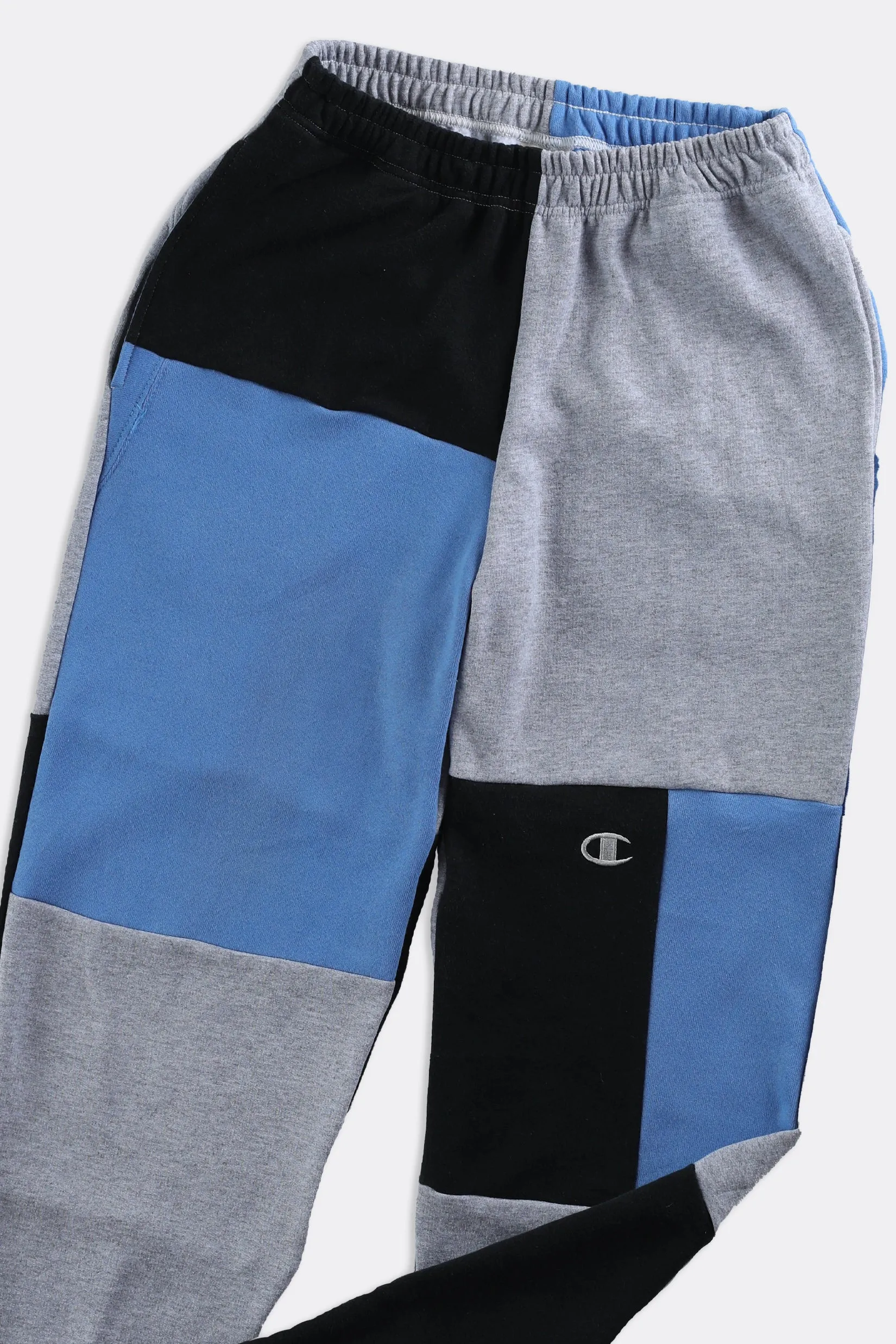 Unisex Rework Champion Patchwork Sweatpants - Women-S, Men-XS Frankie