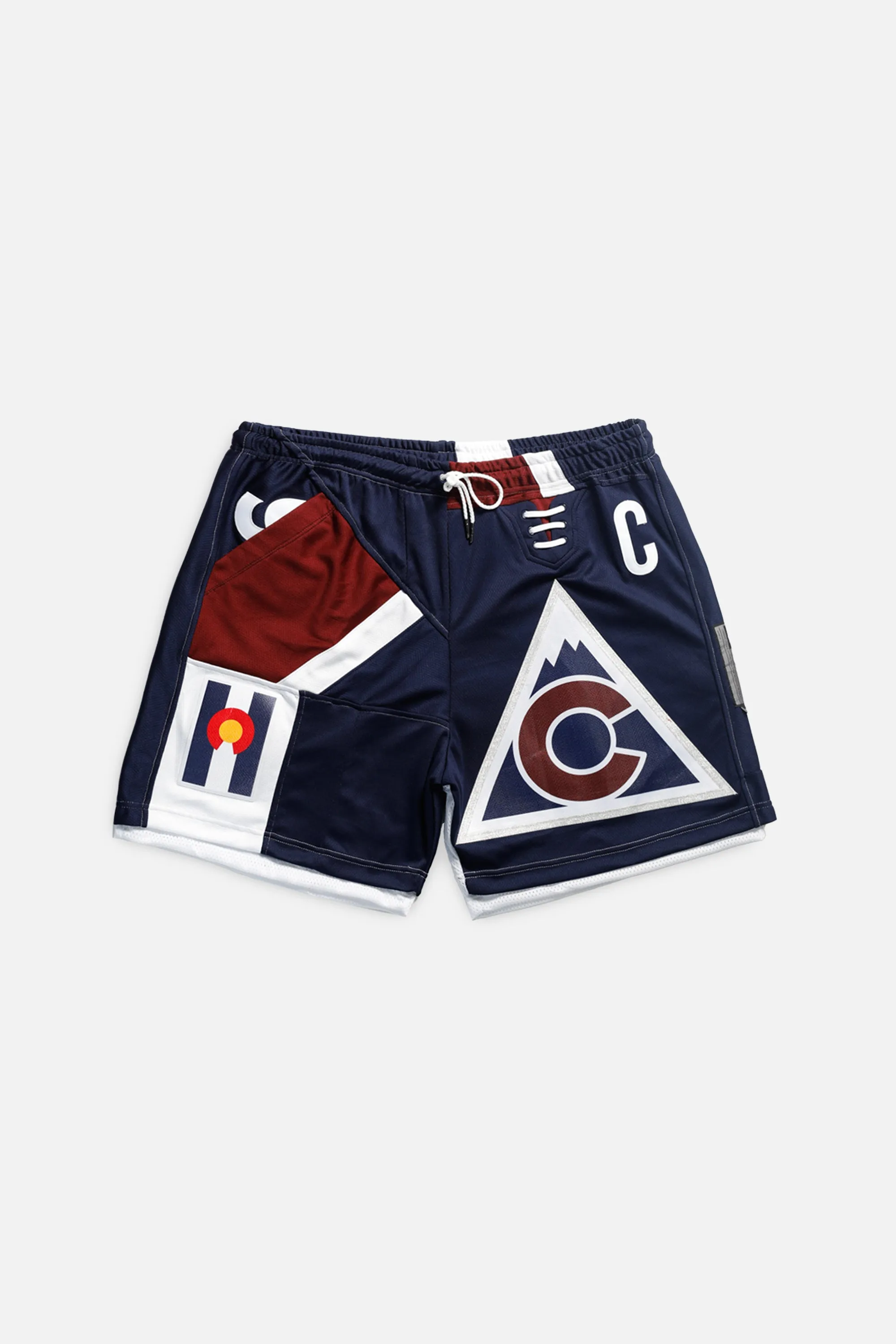 Unisex Rework Colorado Avalanche NHL Jersey Shorts - XXL Frankie