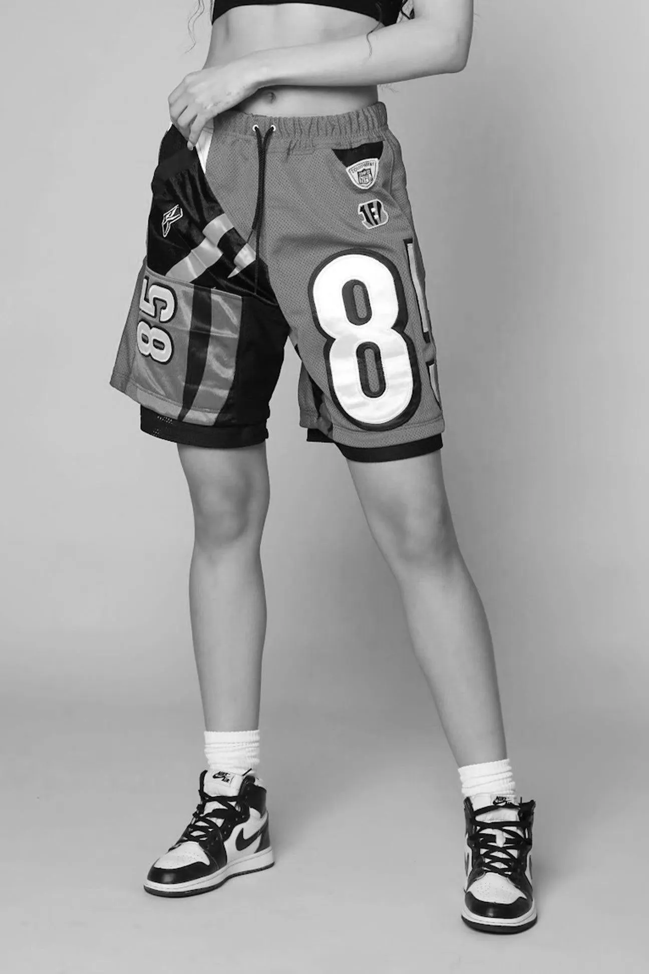 Unisex Rework Islanders NHL Jersey Shorts - Women-XS, Men -XXS Frankie