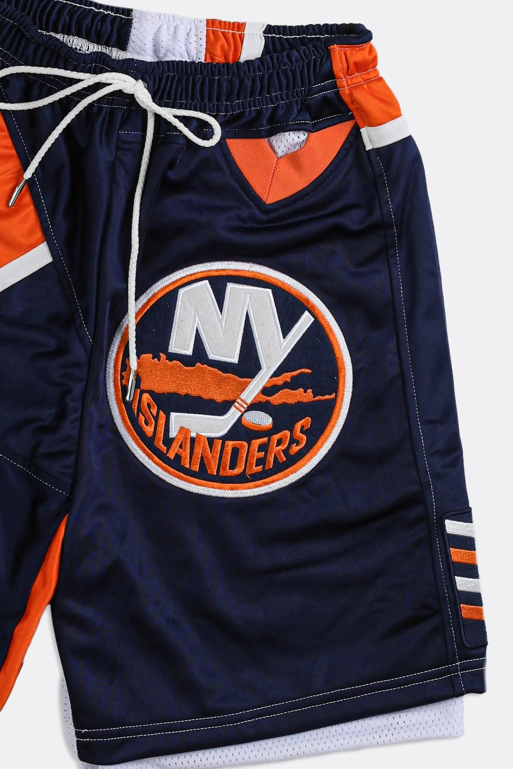 Unisex Rework Islanders NHL Jersey Shorts - Women-XS, Men -XXS Frankie