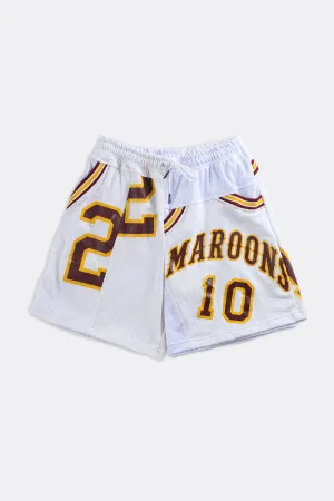 Unisex Rework Maroons Jersey Shorts - Women-M, Men-S Frankie