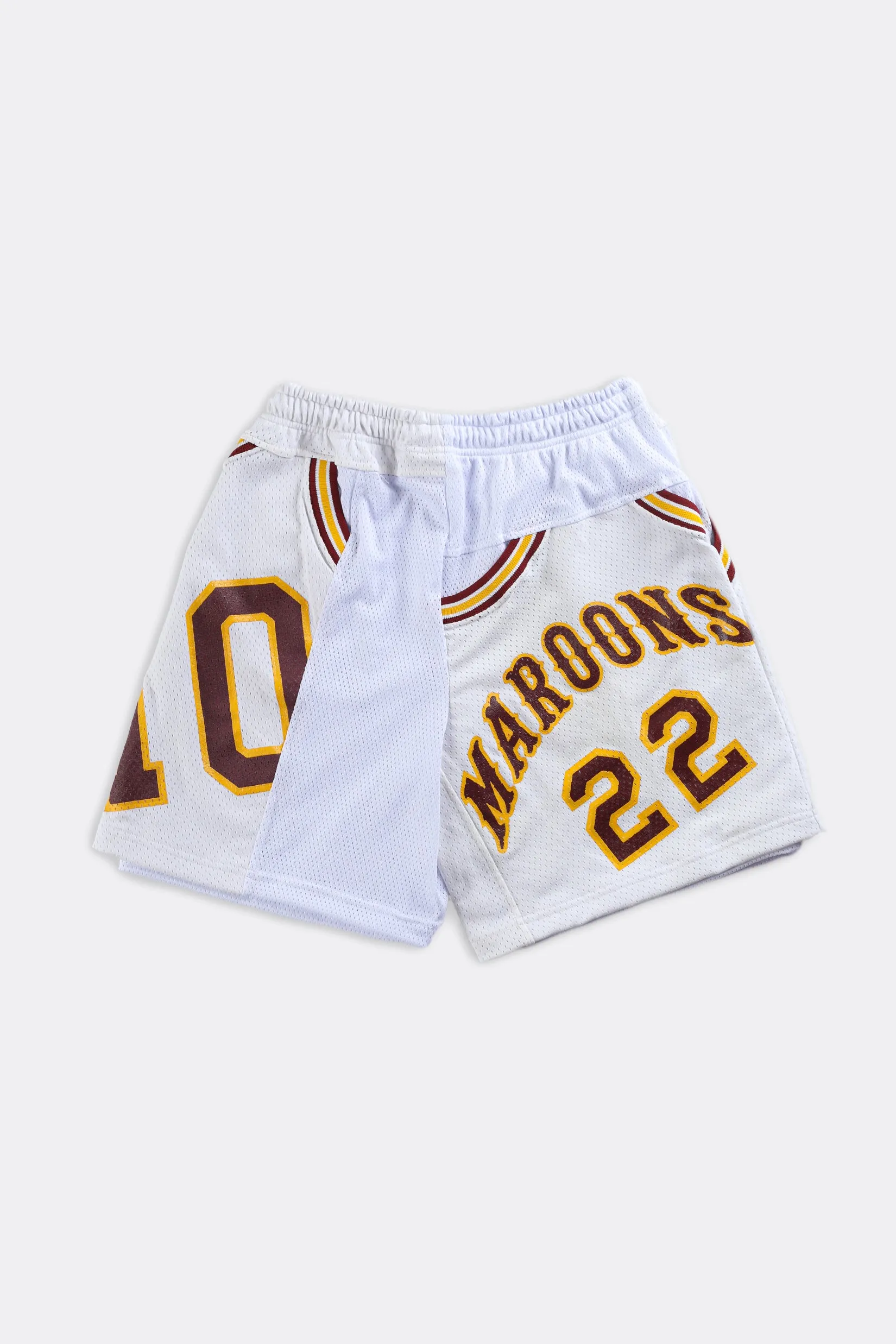 Unisex Rework Maroons Jersey Shorts - Women-M, Men-S Frankie