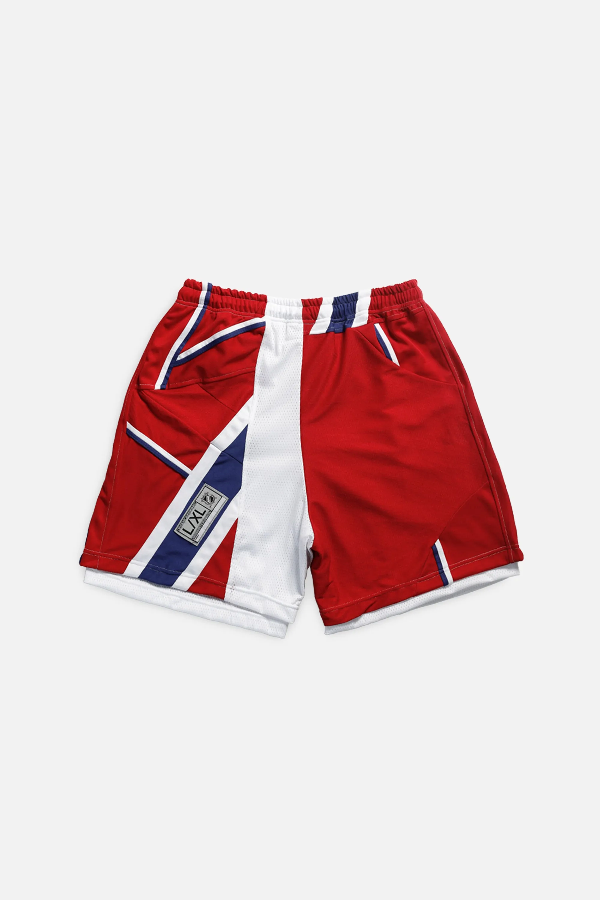 Unisex Rework Montreal Canadiens NHL Jersey Shorts - L Frankie