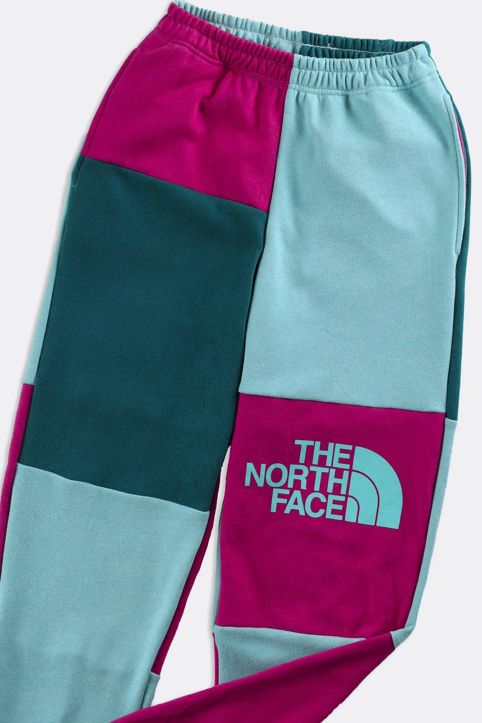 Unisex Rework North Face Patchwork Sweatpants - Women-XS, Men-XXS Frankie