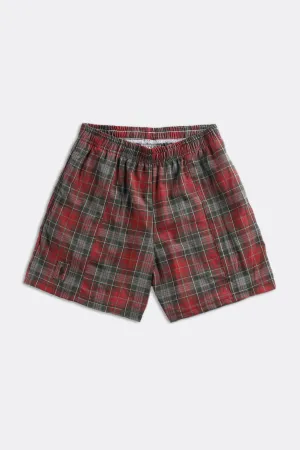 Unisex Rework Oxford Boxer Shorts - Women-S, Men-XS Frankie
