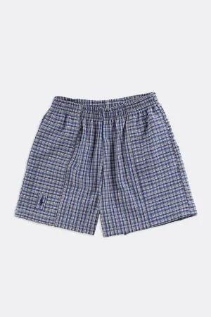 Unisex Rework Oxford Boxer Shorts - Women-XS, Men-XXS Frankie