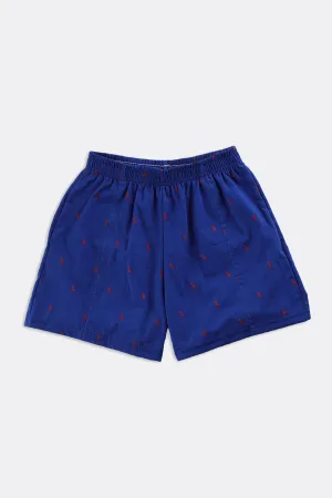 Unisex Rework Oxford Boxer Shorts - Women-XS, Men-XXS Frankie