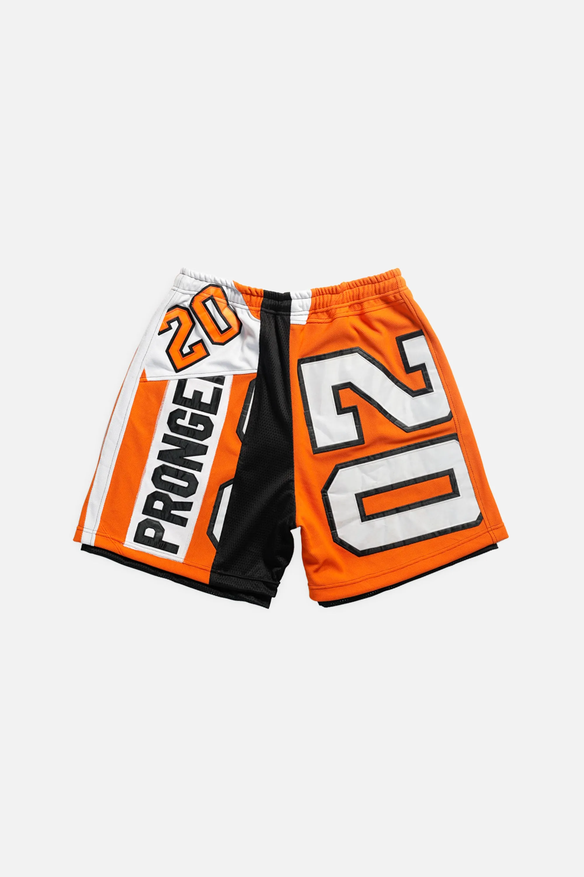 Unisex Rework Philadelphia Flyers NHL Jersey Shorts - L Frankie