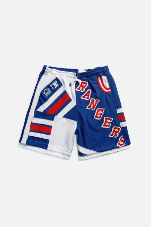Unisex Rework Texas Rangers NHL Jersey Shorts - S Frankie