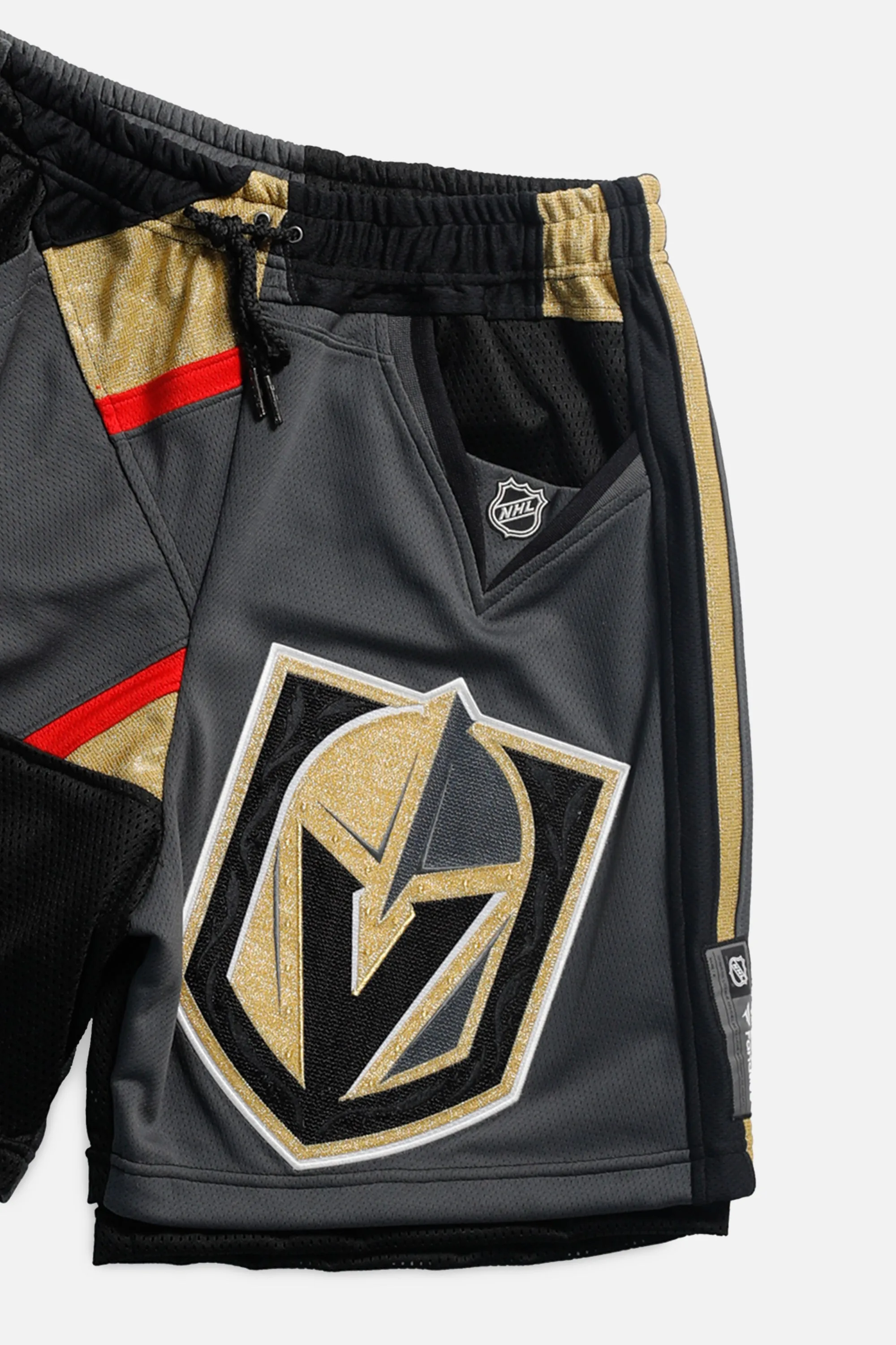Unisex Rework Vegas Golden Knights NHL Jersey Shorts - S Frankie