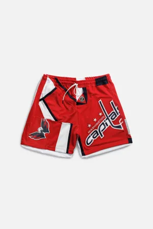 Unisex Rework Washington Capitals NHL Jersey Shorts - XL Frankie