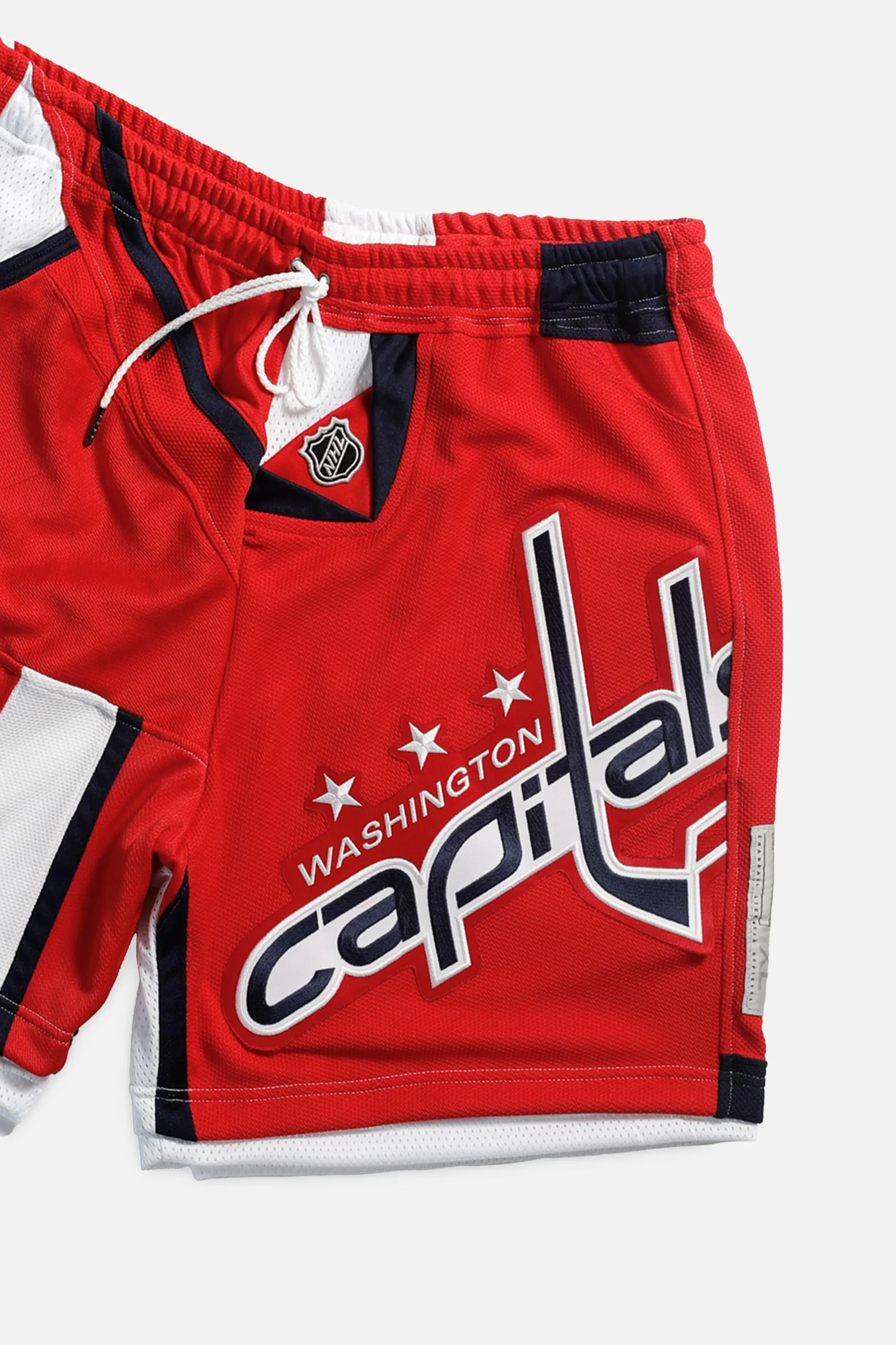 Unisex Rework Washington Capitals NHL Jersey Shorts - XL Frankie