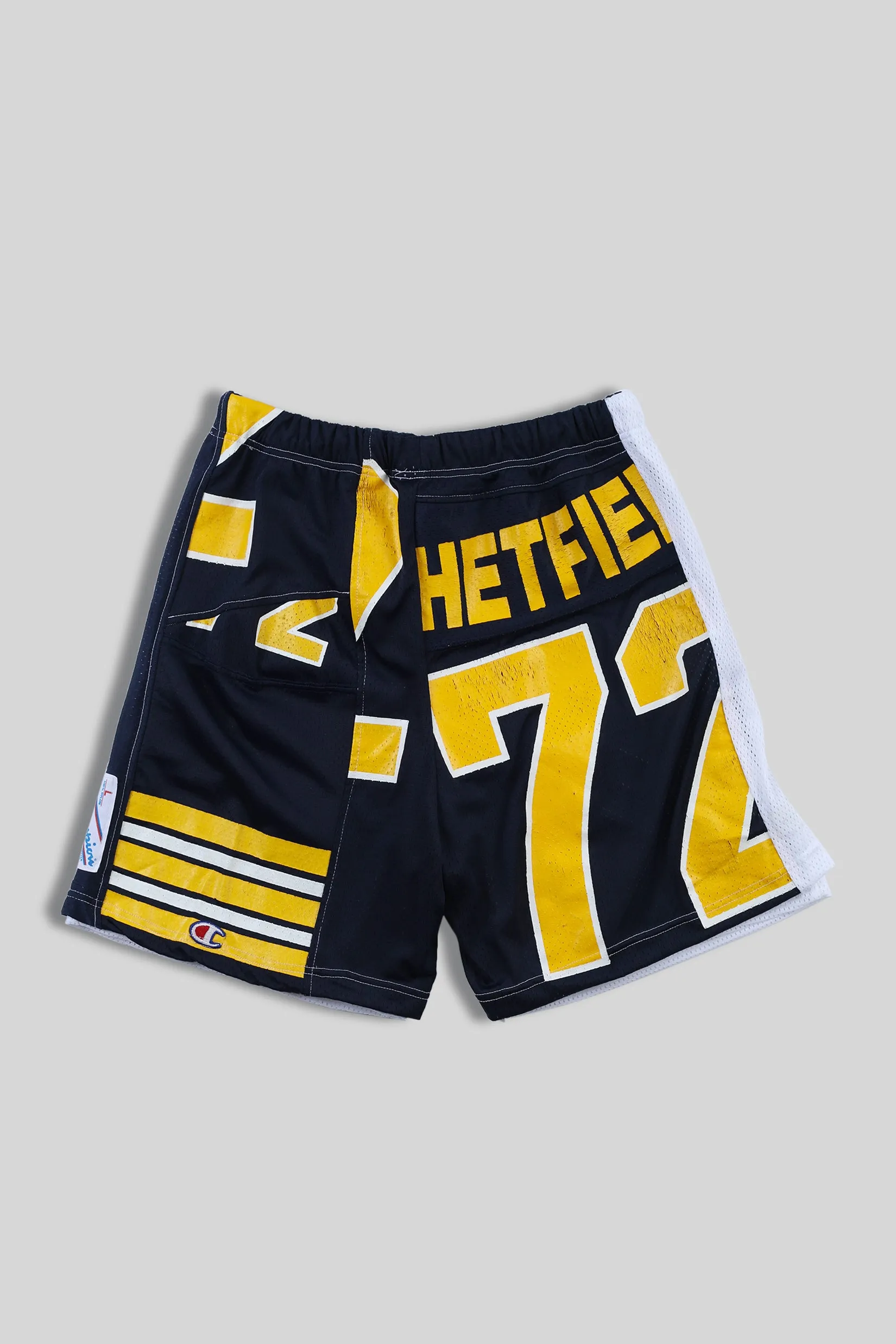 Unisex Rework Wolverines Jersey Shorts - Women-L, Men-M Frankie