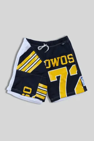 Unisex Rework Wolverines Jersey Shorts - Women-L, Men-M Frankie