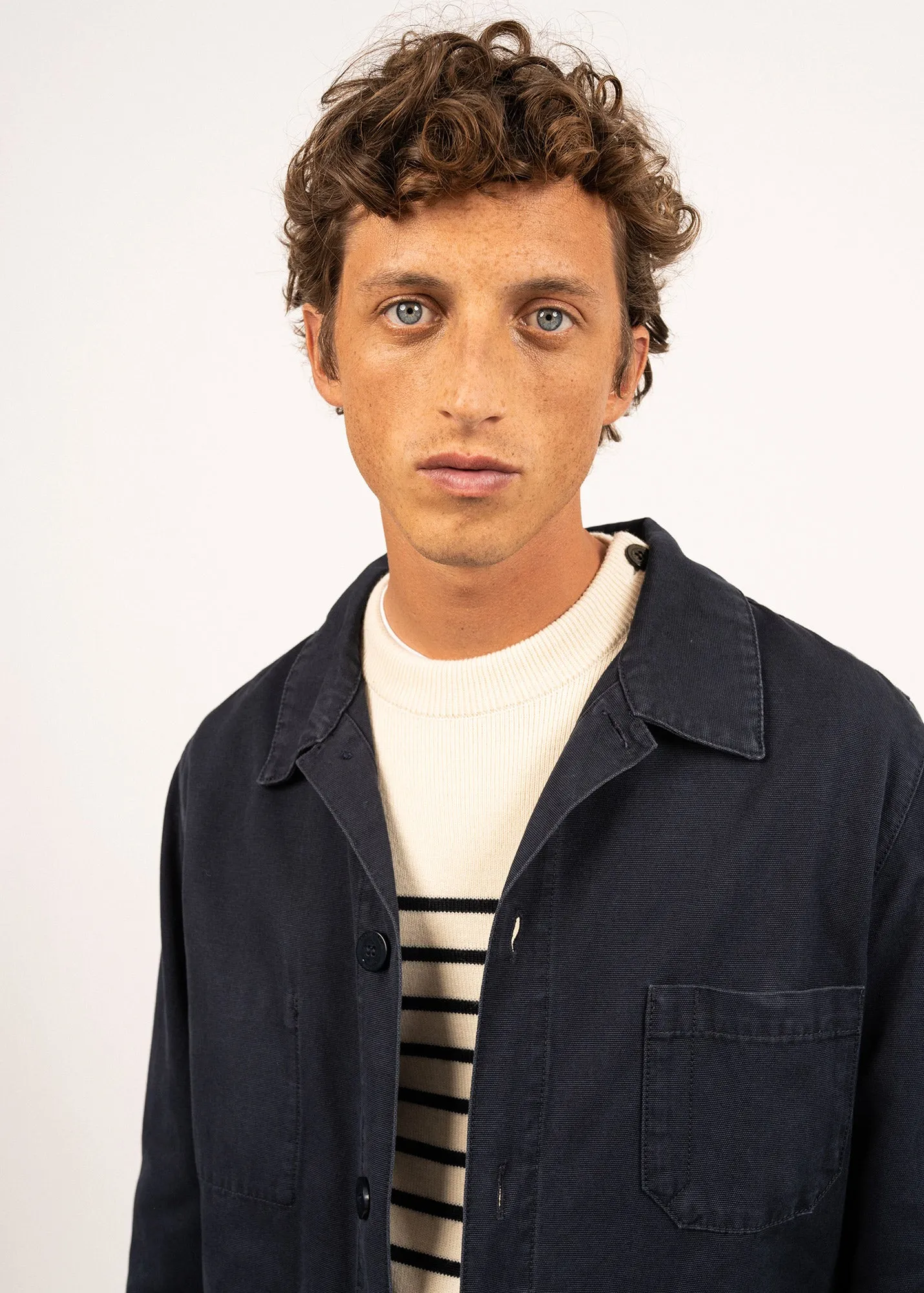 Veste workwear Sirocco - en toile (MARINE)