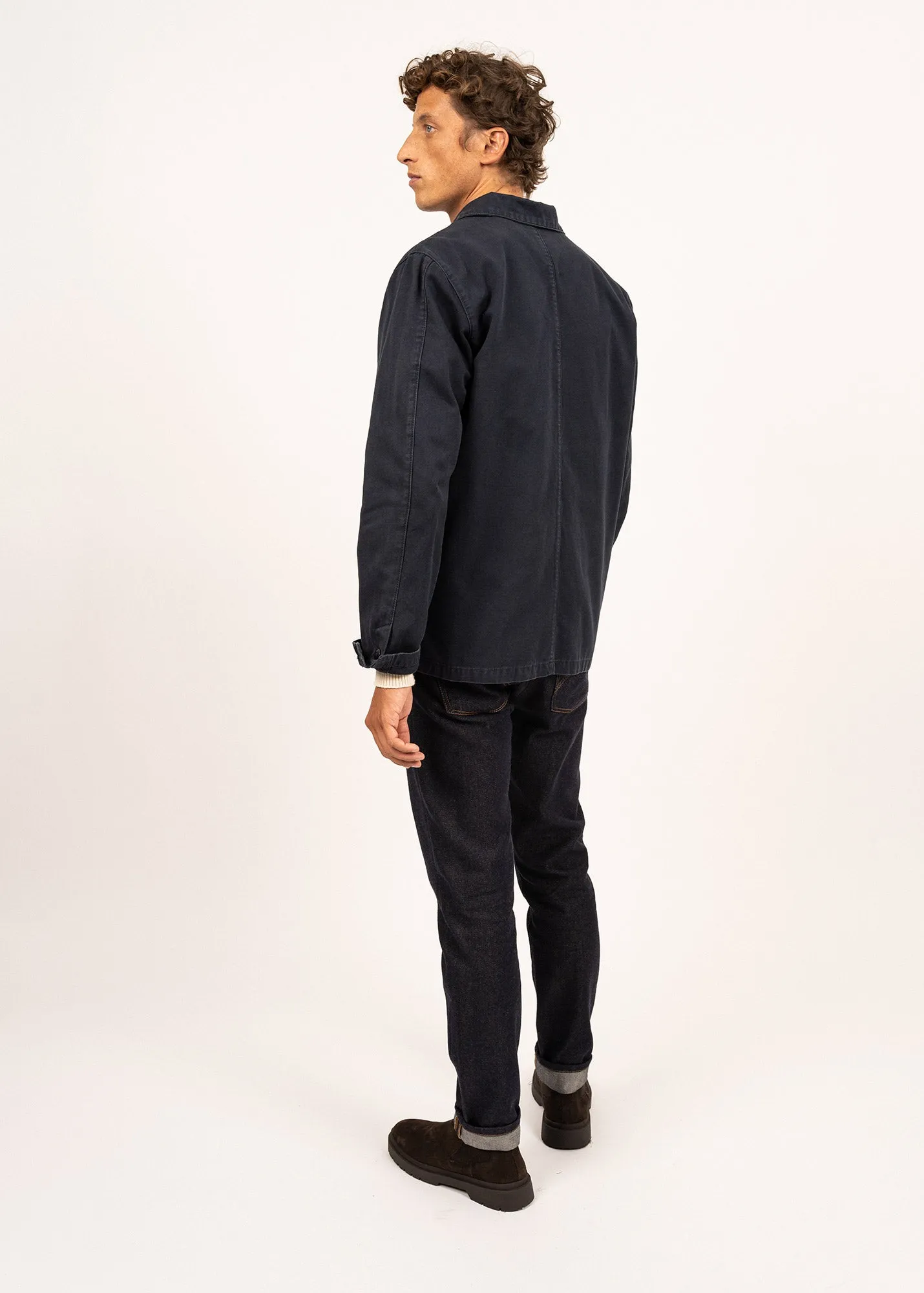 Veste workwear Sirocco - en toile (MARINE)
