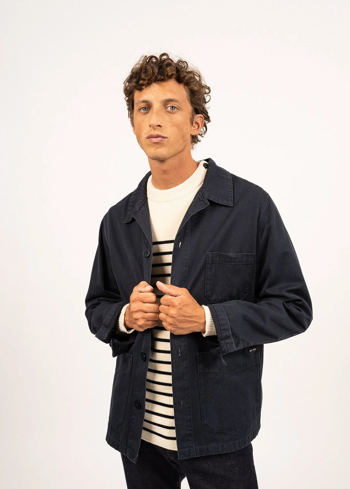 Veste workwear Sirocco - en toile (MARINE)