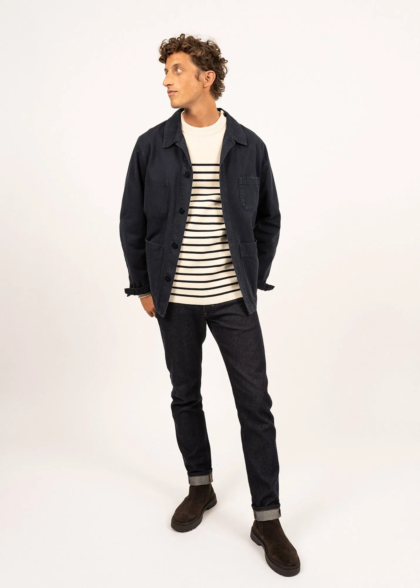Veste workwear Sirocco - en toile (MARINE)