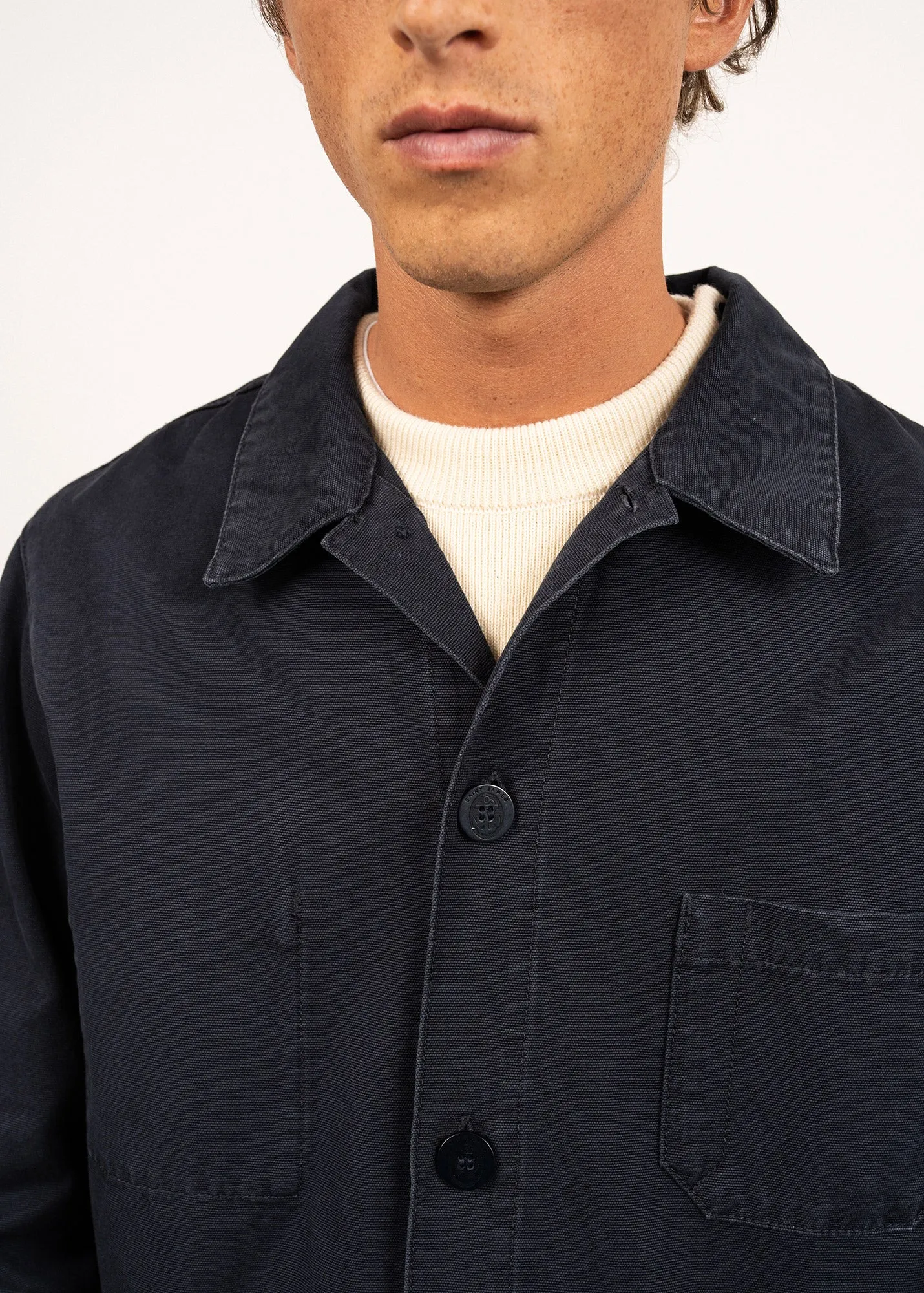 Veste workwear Sirocco - en toile (MARINE)