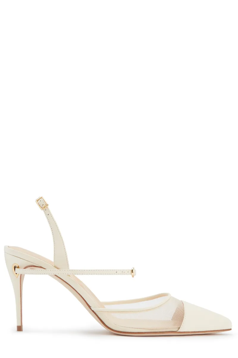 Vittorio 85 Mesh Slingback Pump