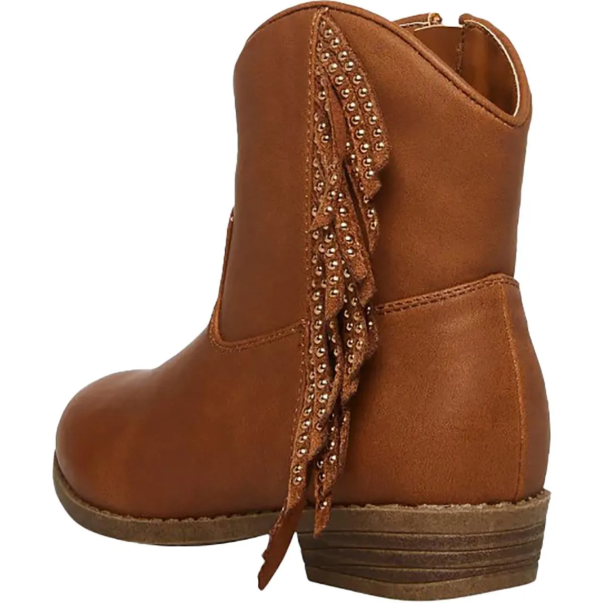 Willaa Girls Fringe Round Toe Cowboy, Western Boots