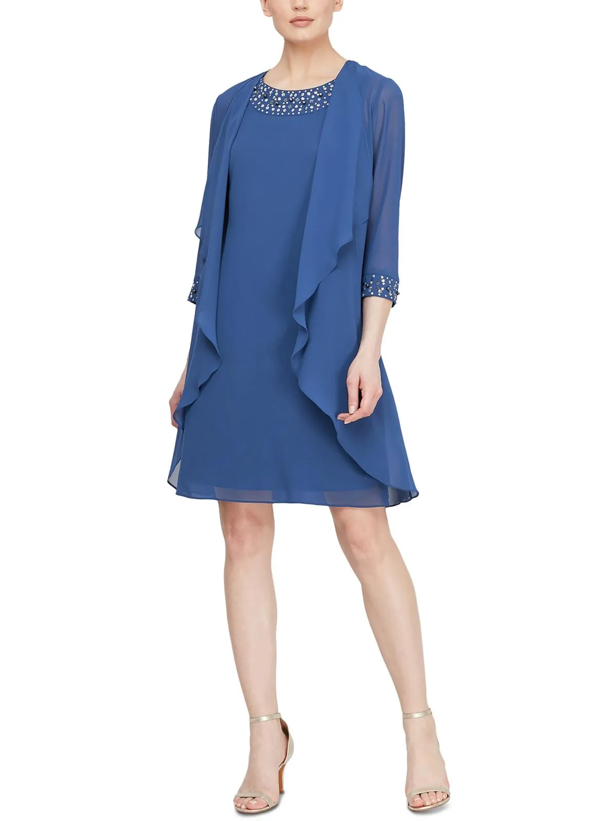 Womens Chiffon Sheer Jacket