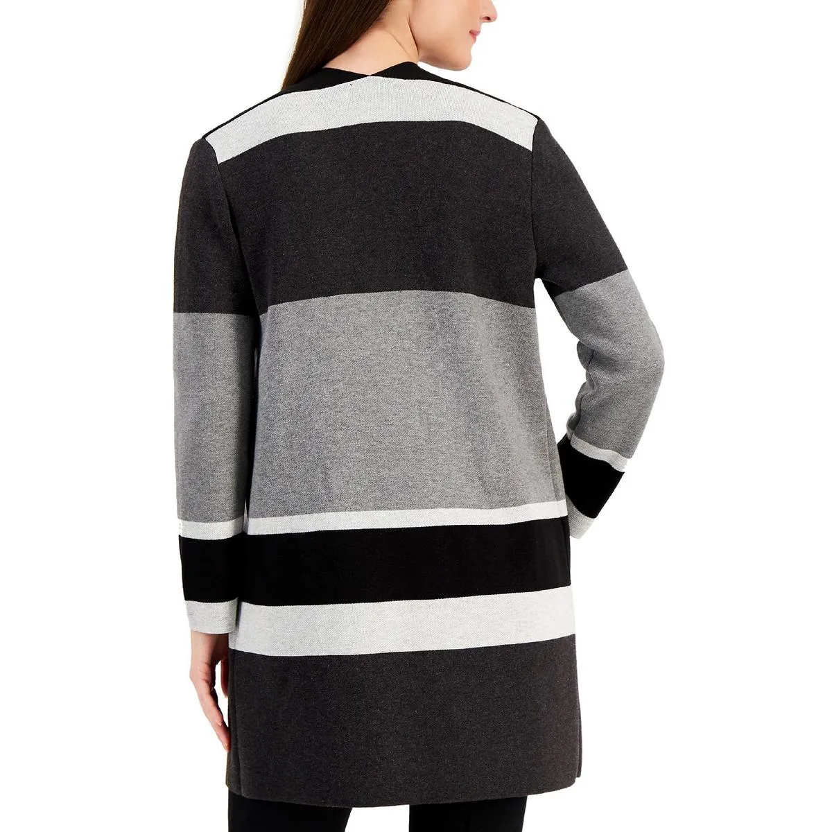Womens Open Front Long Cardigan Sweater