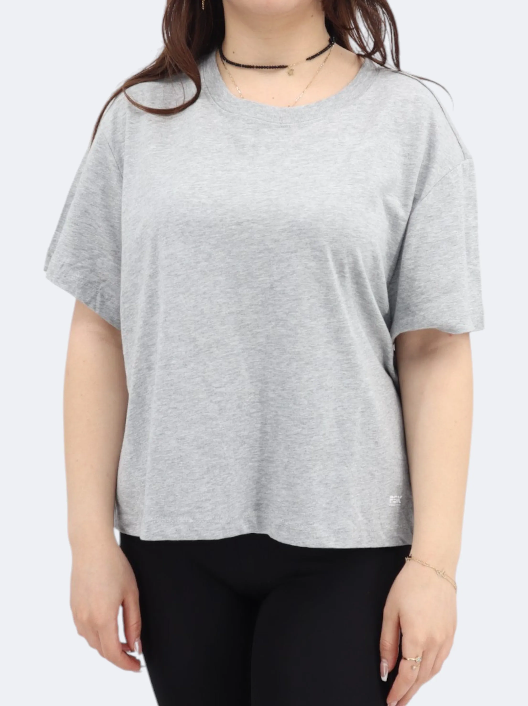 Women's Plain T-Shirt,Grey