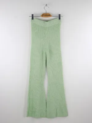Women's Ribbed Pant,Mint